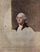 Gilbert Stuart Gilbert Stuart unfinished 1796 painting of George Washington France oil painting artist